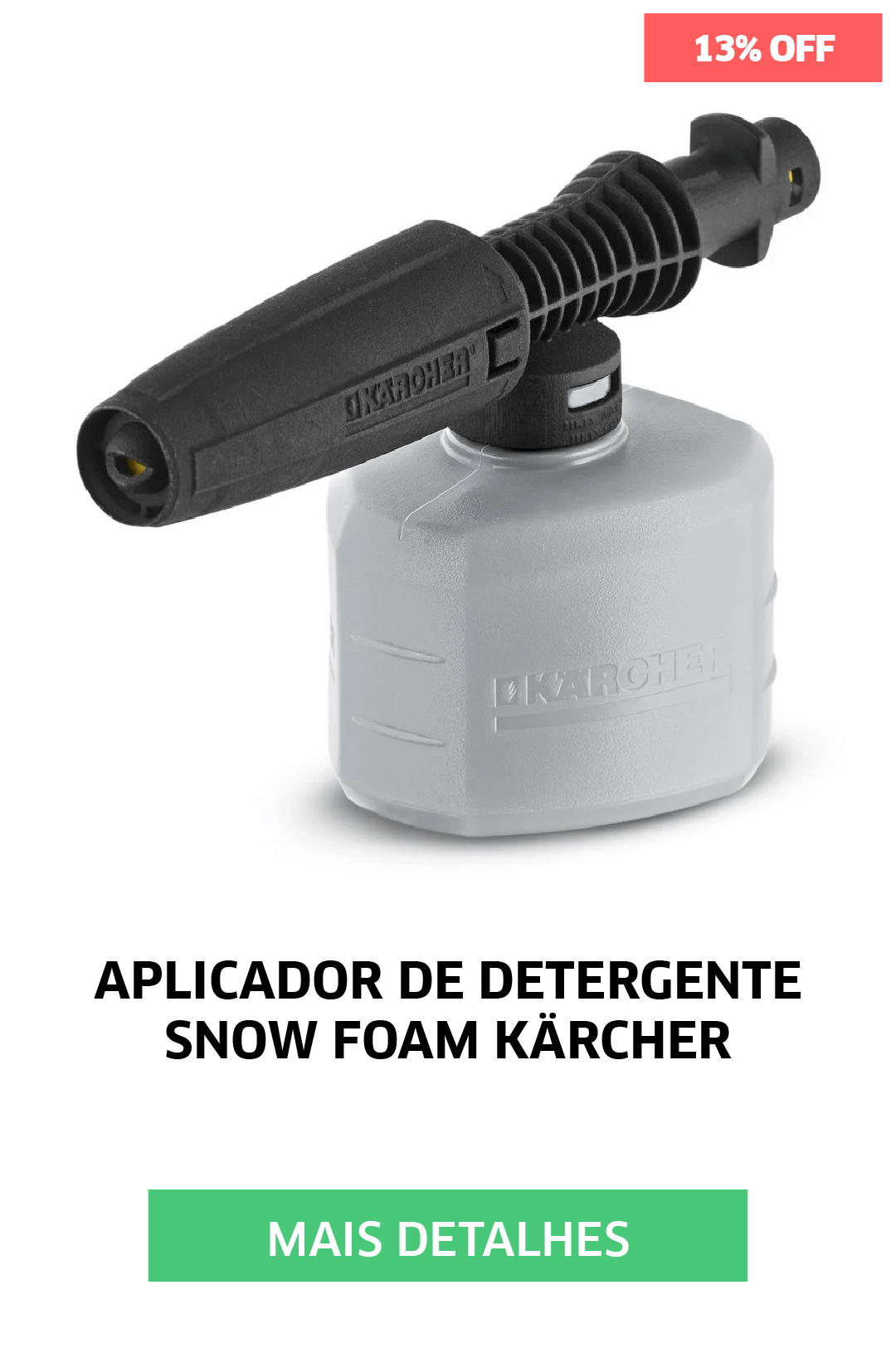 APLICADOR DE DETERGENTE SNOW FOAM KARCHER