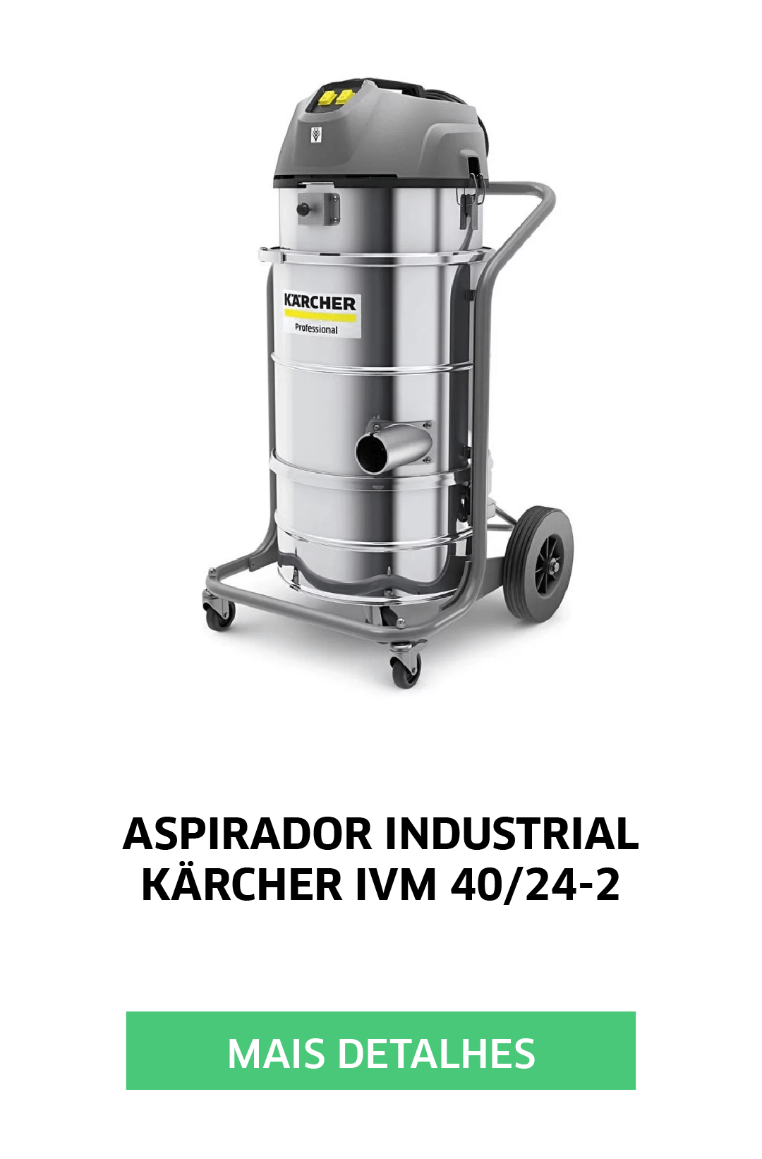 ASPIRADOR INDUSTRIAL KARCHER IVM 40/24-2