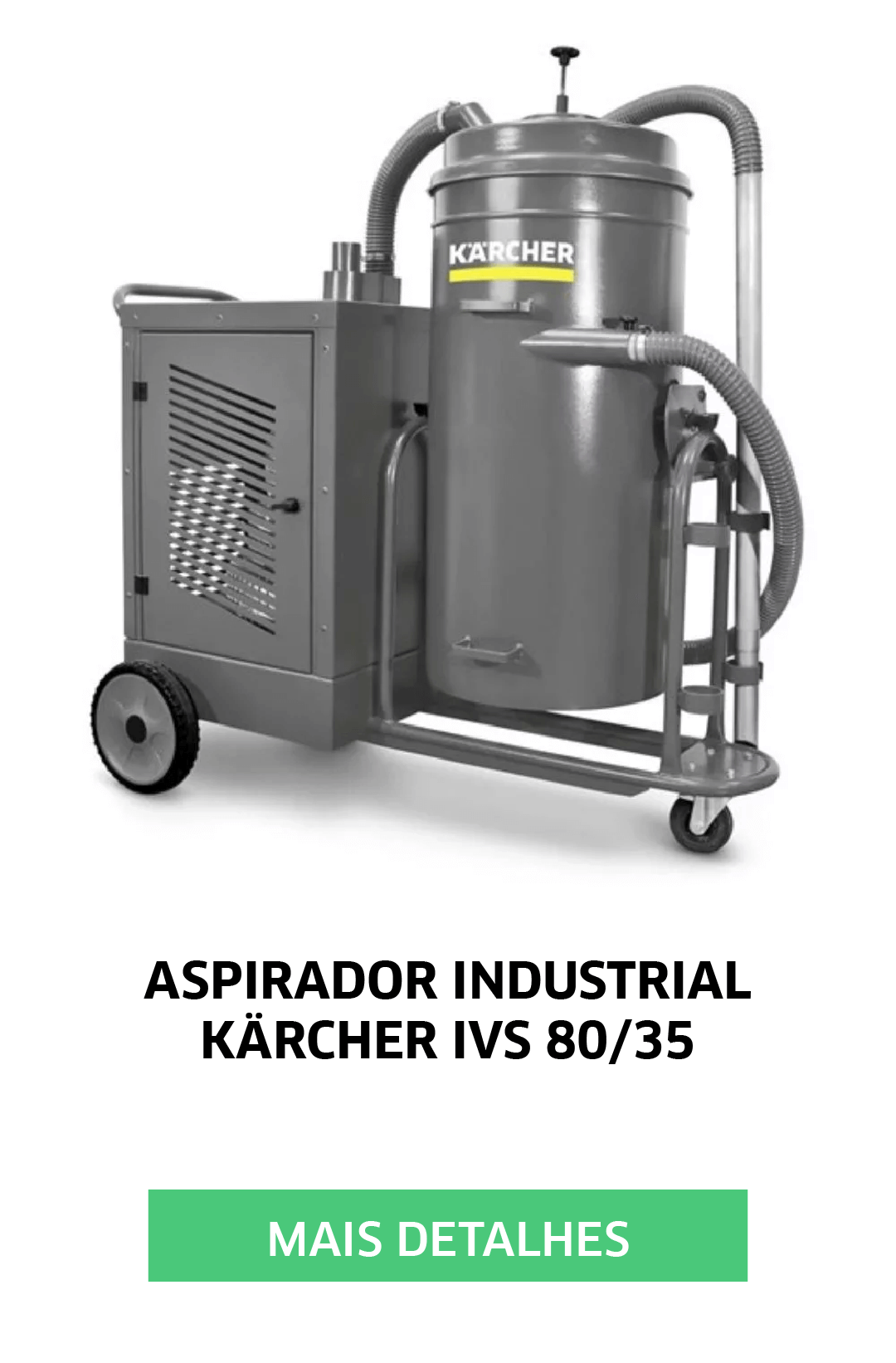 ASPIRADOR INDUSTRIAL KARCHER IVS 80/35