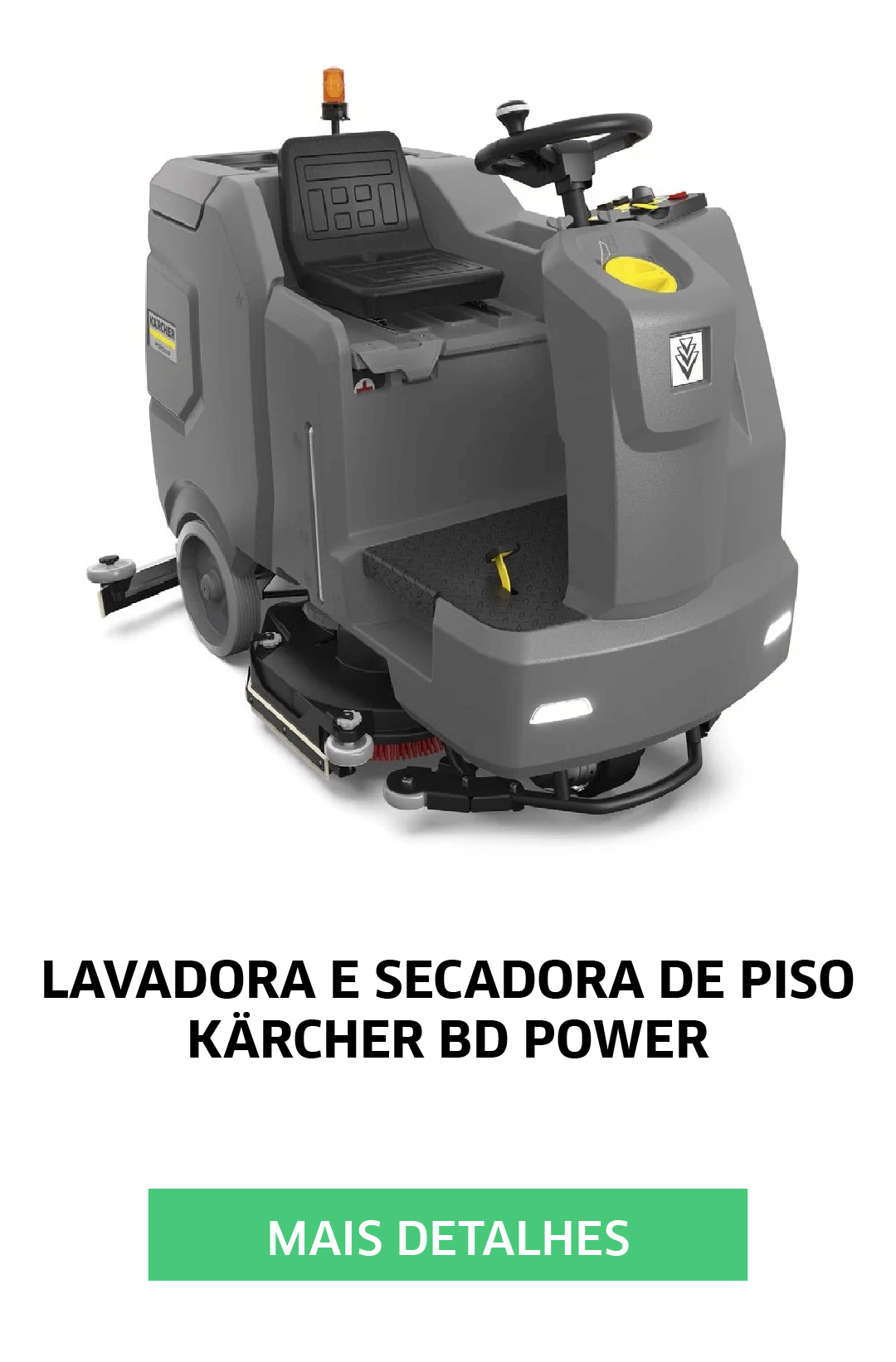 LAVADORA E SECADORA DE PISO KARCHER BD POWER