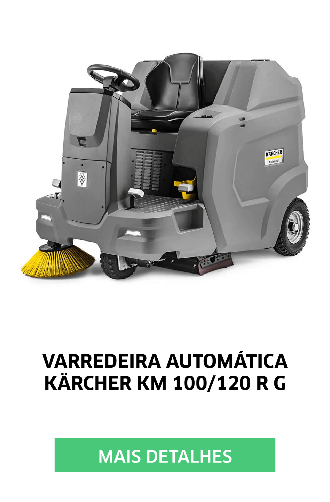 VARREDEIRA AUTOMÁTICA KARCHER KM 100/120 R G