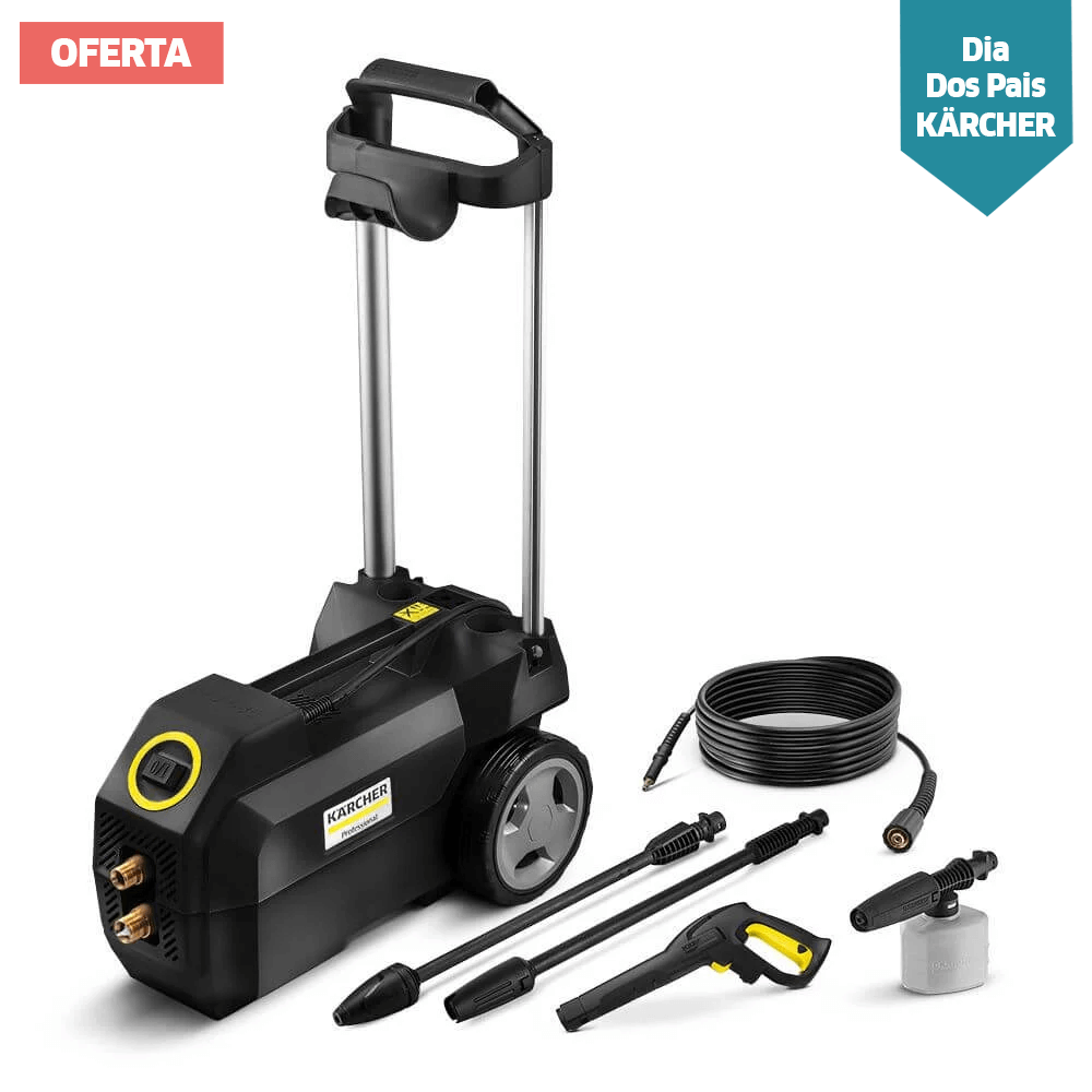 LAVADORA DE ALTA PRESSÃO KARCHER HD 585 PROFI BLACK NEW