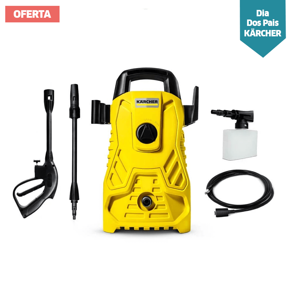 LAVADORA DE ALTA PRESSÃO KARCHER COMPACTA