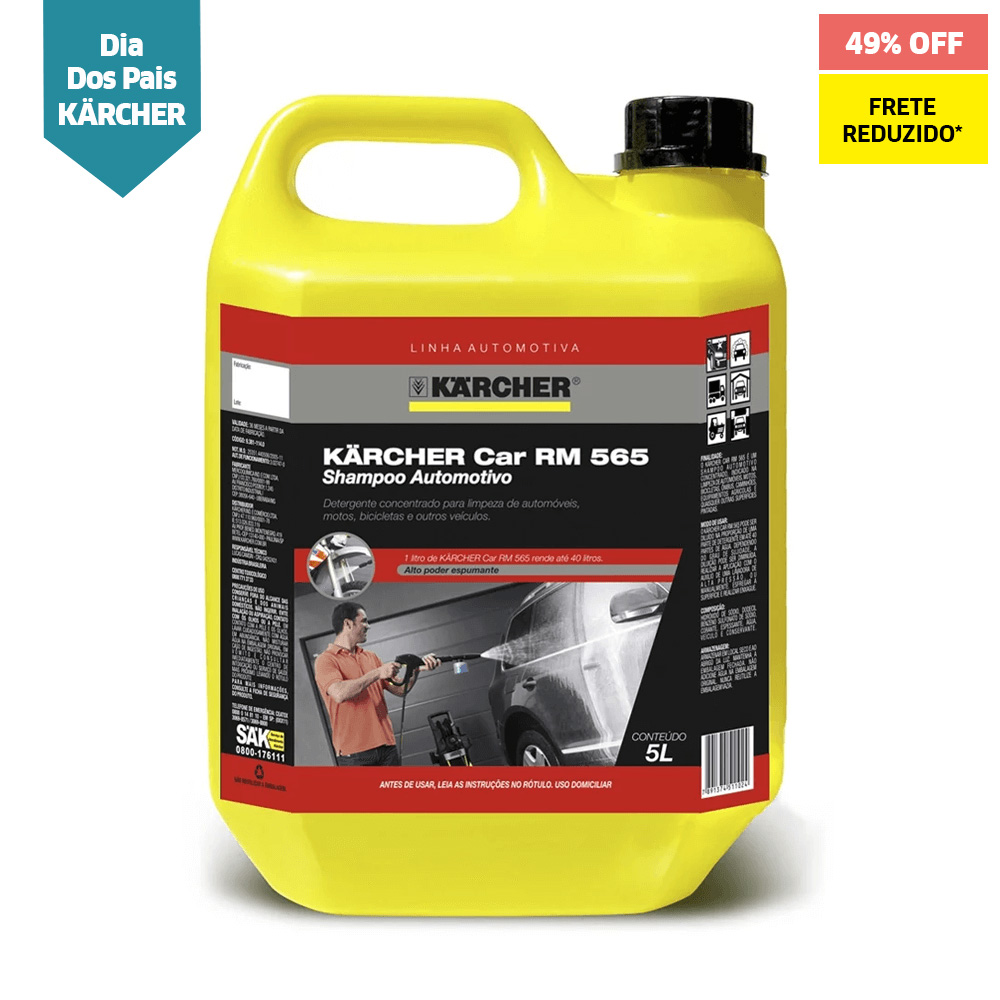 SHAMPOO CAR RM 565 (5 LITROS)