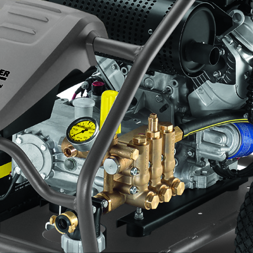 Lavadora de Ultra Alta Pressão HD 13/35 Pe (Gasolina): Controle de velocidade