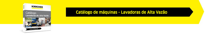 Lavadora de Alta Vazão Lavadora de Alta Vazão
