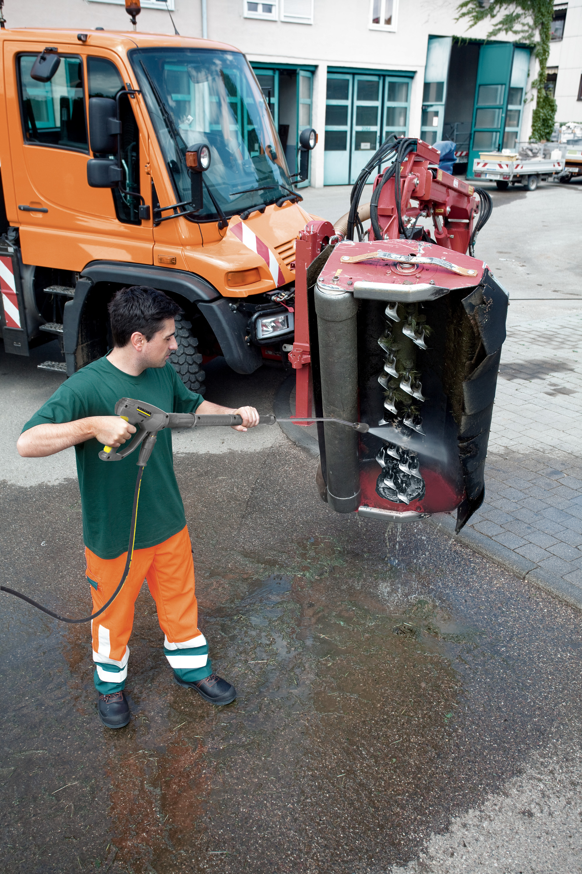 Kärcher Lavadora de Alta Pressão com Água Quente HDS 7/16-4 E Cage (380V)