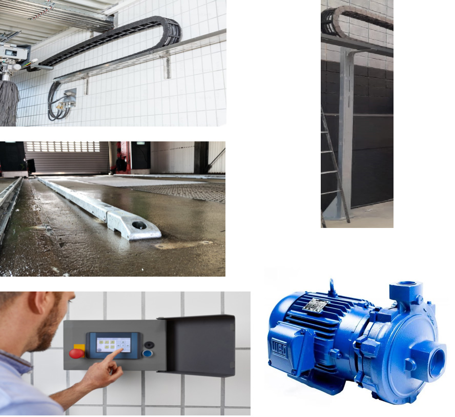 Etapas de Limpeza Lavagem com Alta Pressão