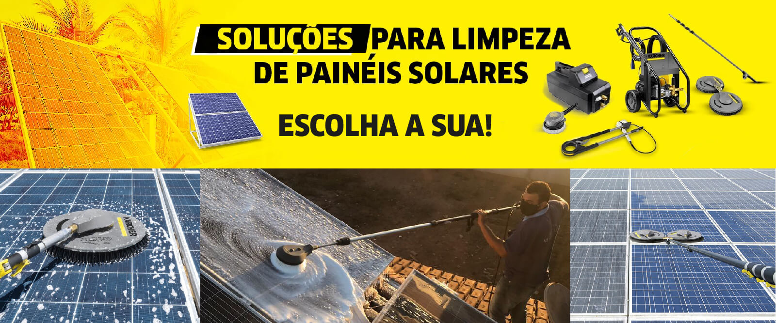 Limpadora de Painel Solar Karcher